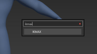 Quick search shortcut