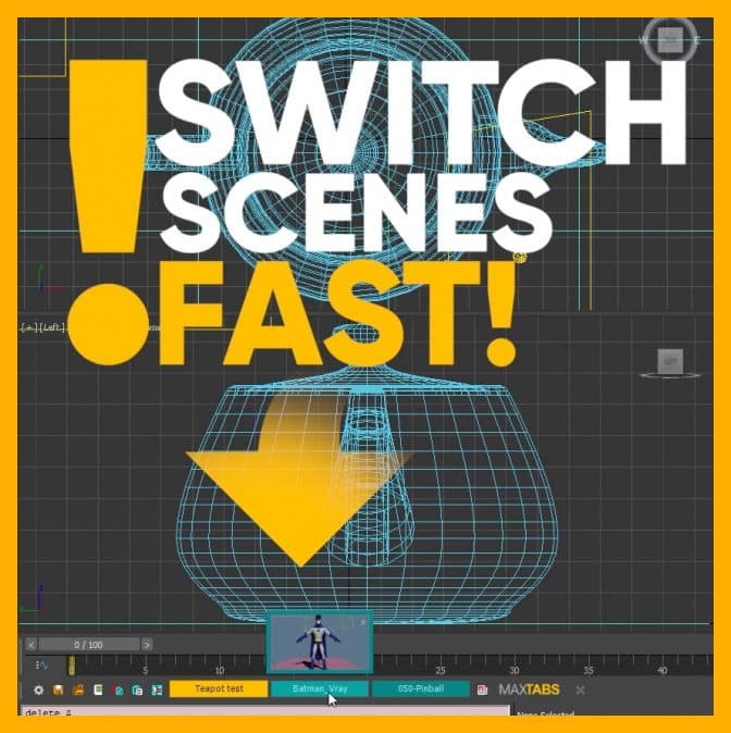 BlenderToMax GUI Button