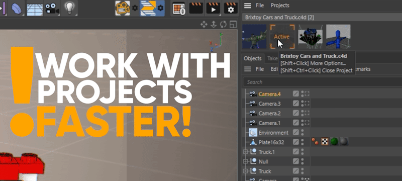 C4D Tabs