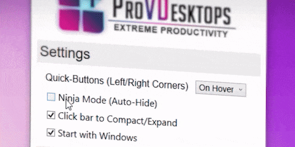ProVDesktops Customize